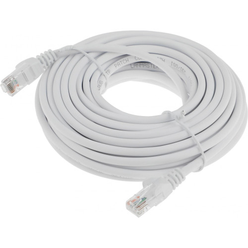 Патч-корд Lanmaster LAN-PC45/U5E-10-WH UTP RJ-45 вил.-вилка RJ-45 кат.5E 10м белый LSZH (уп.:1шт) Патч-корд Lanmaster LAN-PC45/U5E-10-WH UTP RJ-45 вил.-вилка RJ-45 кат.5E 10м белый LSZH (уп.:1шт)