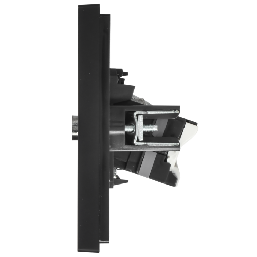 FORTE&PIANO Розетка двойная TV+RJ45 кат.5E FP136 черный IEK FORTE&PIANO Розетка двойная TV+RJ45 кат.5E FP136 черный IEK
