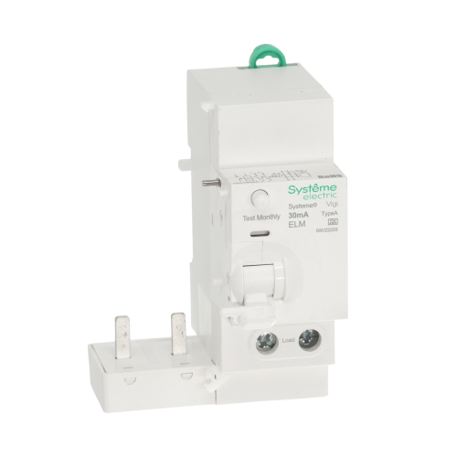 Systeme9 Блок диф. тока (БДТ) 25A 2P 30мА Тип-A 230В Systeme9 Блок диф. тока (БДТ) 25A 2P 30мА Тип-A 230В