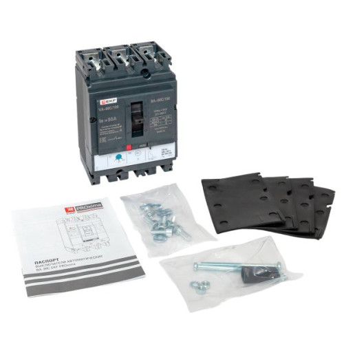 ВА-99C 100/50А 3P 35кА с термомагнитным расцепителем EKF ВА-99C 100/50А 3P 35кА с термомагнитным расцепителем EKF