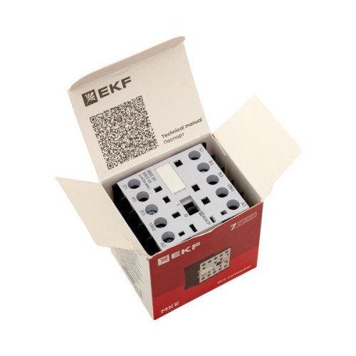 Contactor MKE-1 9А 1NO 24V AC EKF