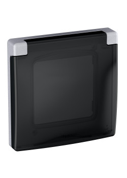 INSPIRIA Рамка 1-местная IP44 алюминий