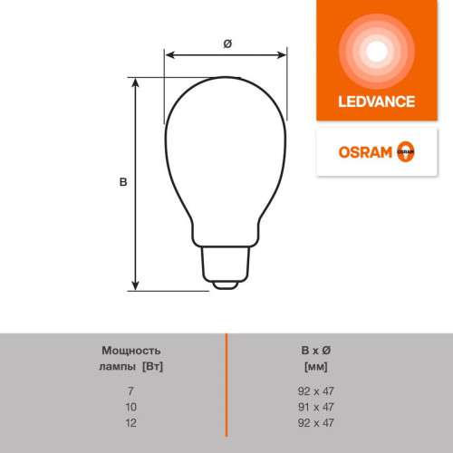 Лампа светодиодная LED G4 Value LVCLP100 12W/965 CRI95 12Вт 6500К 1200лм шар матов. E14 170-250В OSRAM 4099854309038 Лампа светодиодная LED G4 Value LVCLP100 12W/965 CRI95 12Вт 6500К 1200лм шар матов. E14 170-250В OSRAM 4099854309038