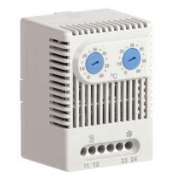 Термостат двухканальный УККт от 0 до +60°C NO+NO IEK