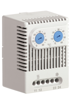 Термостат двухканальный УККт от 0 до +60°C NO+NO IEK