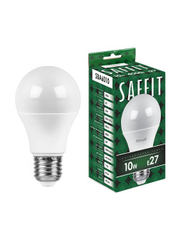Лампа светодиодная SAFFIT SBA6010 Шар E27 10W 230V 4000K