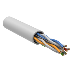 ITK Витая пара U/UTP кат.6 4х2х23AWG solid PVCLS нг(А)-LSLTx белый (305м)
