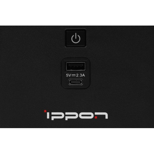 Источник бесперебойного питания Ippon Smart Power Pro II 1200 720Вт 1200ВА черный