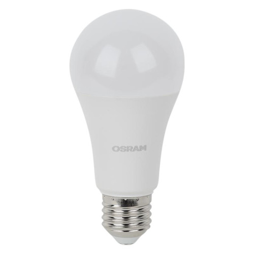 Лампа светодиодная LED Star 15Вт 4000К нейтр. бел. E27 1521лм A угол пучка 180град. 170-250В (замена 150Вт) матов. пластик OSRAM 4058075695412 Лампа светодиодная LED Star 15Вт 4000К нейтр. бел. E27 1521лм A угол пучка 180град. 170-250В (замена 150Вт) матов. пластик OSRAM 4058075695412