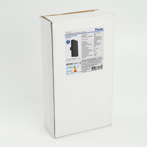 Светильник уличный светодиодный Feron DH509, 390lm, 6W, 2700/4000/6400K, чёрный Светильник уличный светодиодный Feron DH509, 390lm, 6W, 2700/4000/6400K, чёрный