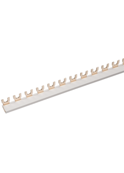 Шина соединительная типа FORK (вилка) 1Р 63А (1м) IEK