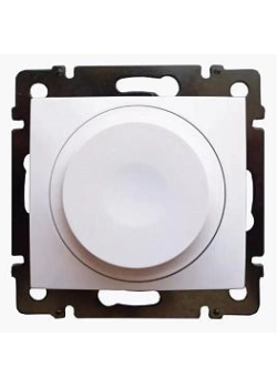 VALENA DIY Светорегулятор поворотно-нажимной универсальный LED 300Вт белый