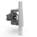 Выключатель 1-кл. СП Pixel 10А IP20 в сборе алюм. TOKOV ELECTRIC TKE-PX-V1F-C03 Выключатель 1-кл. СП Pixel 10А IP20 в сборе алюм. TOKOV ELECTRIC TKE-PX-V1F-C03