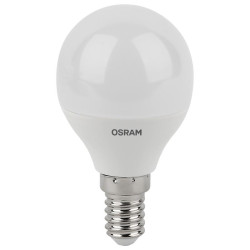 Лампа светодиодная LED Antibacterial 5.5Вт P шар матовая 4000К нейтр. бел. E14 470лм 220-240В угол пучка 200град. бактерицидн. покрыт. (замена 50Вт) OSRAM 4058075561618
