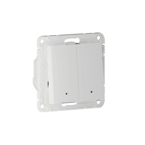 Выключатель 2-кл. AtlasDesign Smart 10А (сх. 5) L+N с подсветкой Zigbee механизм бел. SE ATN000153Z Выключатель 2-кл. AtlasDesign Smart 10А (сх. 5) L+N с подсветкой Zigbee механизм бел. SE ATN000153Z