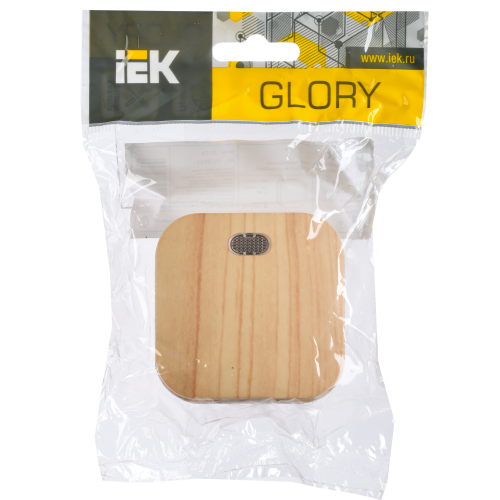 GLORY Выключатель 1-клавишный для открытой установки с индикацией ВС20-1-1-ХС сосна IEK GLORY Выключатель 1-клавишный для открытой установки с индикацией ВС20-1-1-ХС сосна IEK