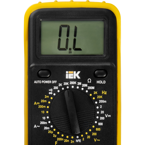Мультиметр цифровой PROFESSIONAL MY63 IEK Мультиметр цифровой PROFESSIONAL MY63 IEK