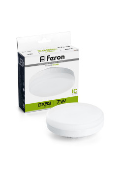Лампа светодиодная Feron LB-451 GX53 7W 175-265V 4000K
