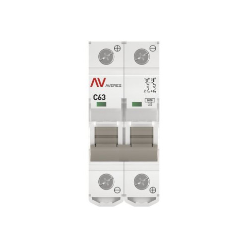AV-6 DC 2P 63A (C) 6kA EKF AVERES AV-6 DC 2P 63A (C) 6kA EKF AVERES