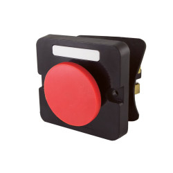 Пост кнопочный ПКЕ 122-1 У2, красный гриб, IP54 TDM