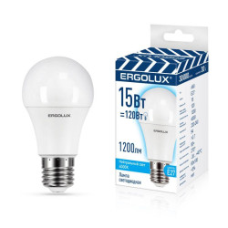 Лампа светодиодная LED-A60-15W-E27-4K 