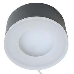 Светильник потолочный Feron HL456 12W, 230V, GX53, черный