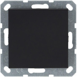 Выключатель 1-кл. 10А IP20 механизм черн. матовый soft touch Jasmart G3011PB