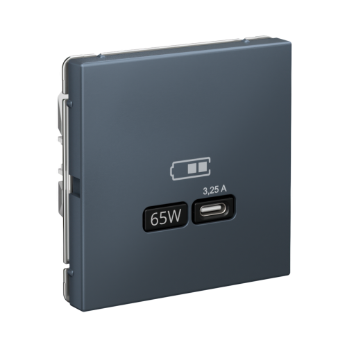 ARTGALLERY USB РОЗЕТКА тип-С 65Вт высокоскор.заряд. QC, PD, механизм, ГРИФЕЛЬ ARTGALLERY USB РОЗЕТКА тип-С 65Вт высокоскор.заряд. QC, PD, механизм, ГРИФЕЛЬ