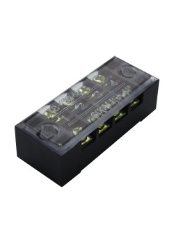 ТВ-1504, 15А, 4 клеммные пары, IP30, блок зажимов  (ЭТ)