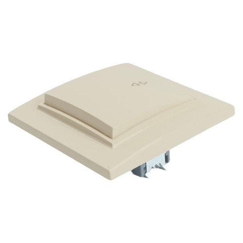 Переключатель 1-клавишный STEKKER PSW10-9005-02, 250В, 10А, серия Эрна, слоновая кость Переключатель 1-клавишный STEKKER PSW10-9005-02, 250В, 10А, серия Эрна, слоновая кость