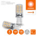 Лампа светодиодная LED G4 Value LVPIN40 4W/940 CRI95 4Вт 4000К 560лм капсульная прозр. G9 220-240В OSRAM 4610590510337 Лампа светодиодная LED G4 Value LVPIN40 4W/940 CRI95 4Вт 4000К 560лм капсульная прозр. G9 220-240В OSRAM 4610590510337