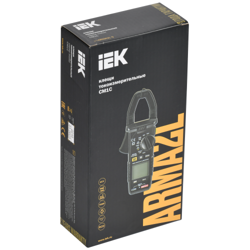 ARMA2L 5 Клещи токоизмерительные CM1C IEK ARMA2L 5 Клещи токоизмерительные CM1C IEK