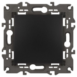 Выключатель 1-кл. СП Elegance 14-1101-05 10А IP20 250В 10AX механизм антрацит Эра Б0034212