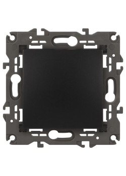 Выключатель 1-кл. СП Elegance 14-1101-05 10А IP20 250В 10AX механизм антрацит Эра Б0034212