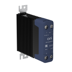 Реле твердотельное SSR1 25А 90-280В AC 24-480В AC с радиатором ONI