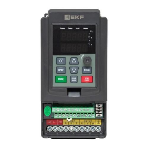 Преобразователь частоты 1,5/2,2кВт 1x230В VECTOR-100 EKF