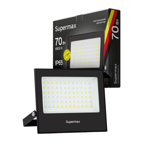 Прожектор светодиодный SPR 70Вт 6500К 7000лм IP65 КОСМОС S_PR_LED_70 Прожектор светодиодный SPR 70Вт 6500К 7000лм IP65 КОСМОС S_PR_LED_70