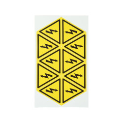 Наклейка знак электробезопасности 