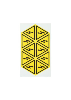 Наклейка знак электробезопасности 