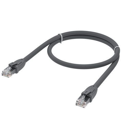 Greenconnect RJ45(m) - RJ45(m) Cat.6 UTP  3м серый