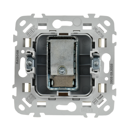 FLITE Розетка TV экранированная оконечная тип M РТВм-1-1-1-ФлСл сливочный IEK