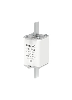 Предохранитель YON ножевого типа FG1 250А 400V характеристика aR