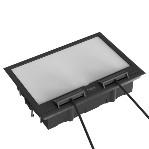 MultiDesk Люк на 24 модулей IP40 для фальшпола с монтажной коробкой, тип MDK10