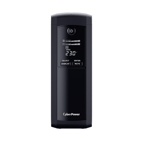 Источник бесперебойного питания/ UPS CyberPower VP1200EILCD  Line-Interactive 1200VA/720W USB/RS-232/RJ11/45  (4 + 4 IEC С13)
