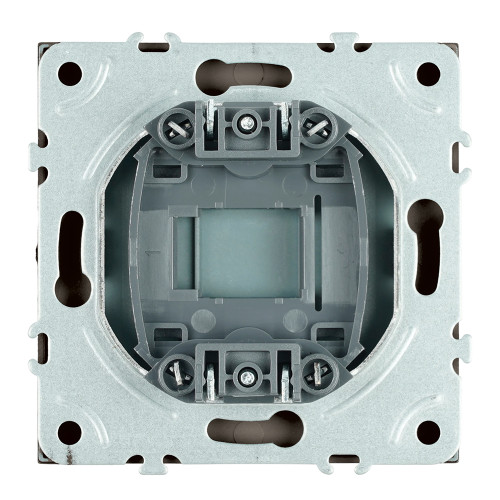 Заглушка (механизм), STEKKER, серия Эмили, RST00-5116-09, антрацит, soft touch