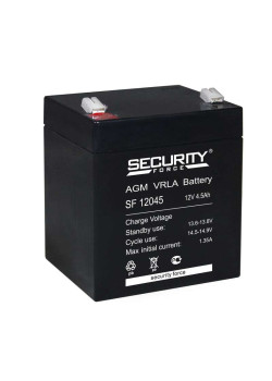 Аккумулятор ОПС 12В 4.5А.ч Security Force SF 12045