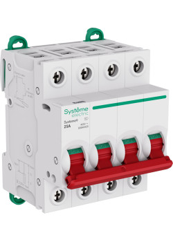 Systeme9 Выключатель нагрузки (ВН) 4P 25A 400В
