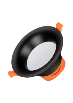 Светильник светодиодный MS-BLIZZARD-BUILT-R115-10W Day4000 BK 100 deg IP20 230В металл Arlight 036604