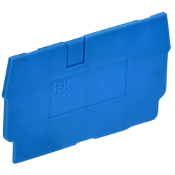 ARMAFIX Заглушка для клемм CP/CX 4мм2 синяя IEK