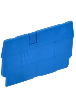 ARMAFIX Заглушка для клемм CP/CX 4мм2 синяя IEK